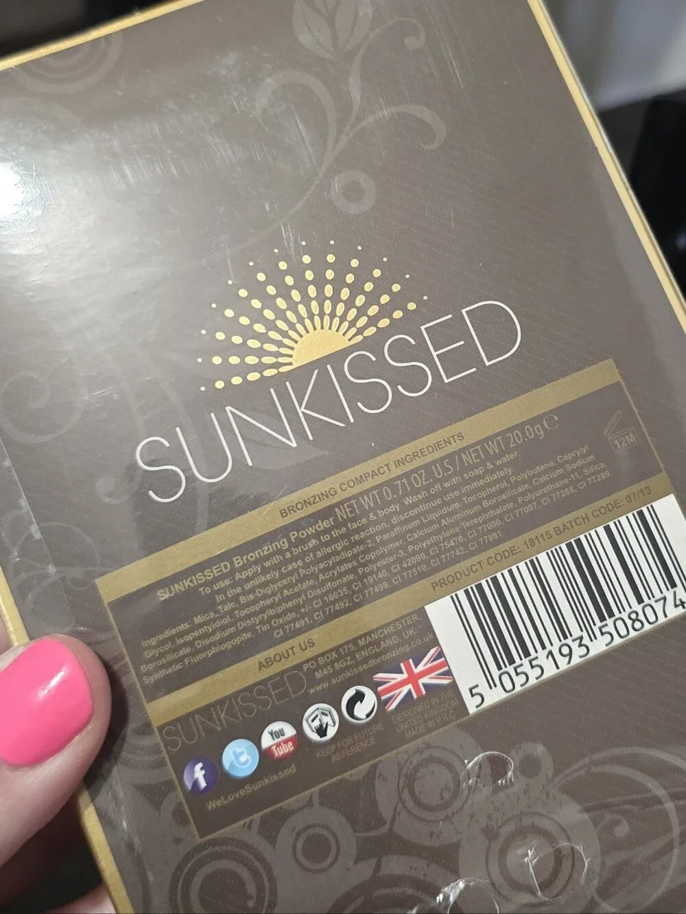 💥3 For $30💥unkissed Bronzing Compact
